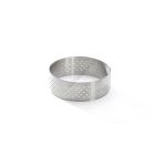 Tartlet karika, perforált, 5,5×2 cm