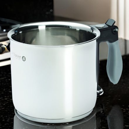 Bain-marie melegítő edény, duplafalú, 16 cm, rozsdamentes