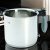 Bain-marie melegítő edény, duplafalú, 16 cm, rozsdamentes