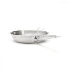 Serpenyő, 24 cm, de Buyer, 18/10 rozsdamentes