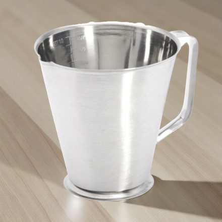 Mérőkancsó, 1 l, rozsdamentes