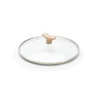 Üvegfedő bükkfa fogóval, 24 cm, Mineral B Bois, de Buyer