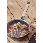 Üvegfedő bükkfa fogóval, 28 cm, Mineral B Bois, de Buyer