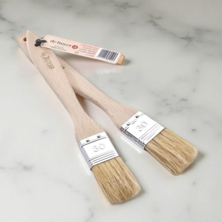 Kenőecset szett fanyéllel, 30 mm, de Buyer