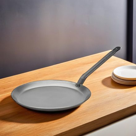 Palacsintasütő, 26 cm, Carbone Plus, de Buyer, vas