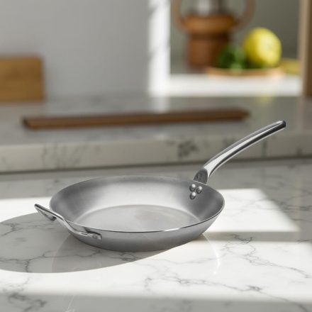 Vasserpenyő üreges nyéllel, füllel, 32 cm, de Buyer