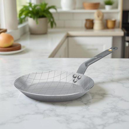 Vasserpenyő, steak serpenyő, 24 cm, de Buyer