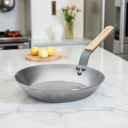 Vasserpenyő bükkfa nyéllel, 28 cm, de Buyer