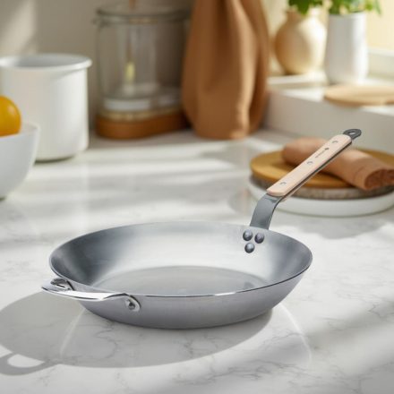 Vasserpenyő bükkfa nyéllel, füllel, 32 cm, de Buyer
