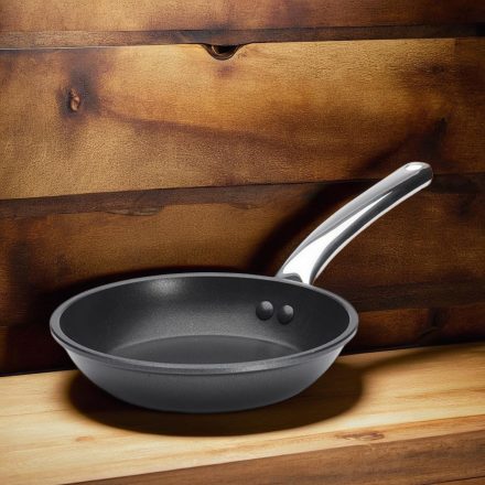 Serpenyő 20 cm, prémium tapadásmentes, indukciós, üreges nyél, de Buyer