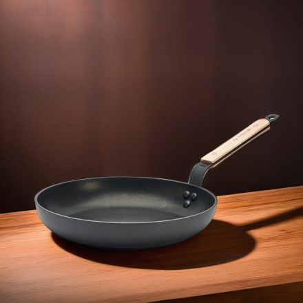 Serpenyő bükkfanyéllel, 28 cm, tapadásmentes, de Buyer