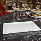 Felszolgáló tálca, 60×40 cm, erős műanyag