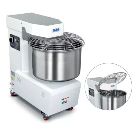 Dagasztógép 41 l/32 kg, rm fix üst, GAM Sofia 40, festett ház,  400 V/1,5 kW, 490x800x750mm