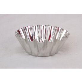 Kosárka sütőforma, mini, 5×1,8 cm, 20 db/csomag