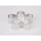 Fánkszaggató, virág forma, 8,5×2,5 cm