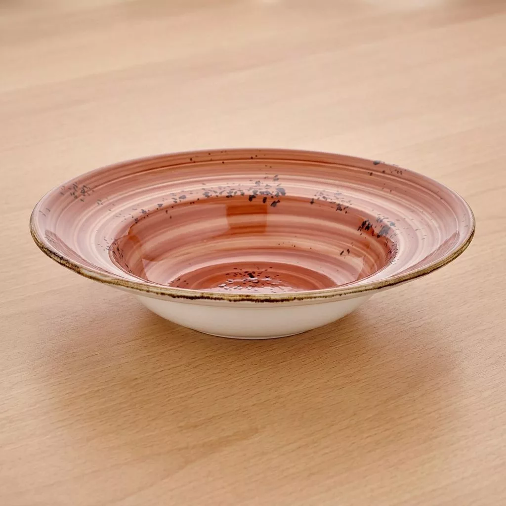 Laterite spagettitányér, 25 cm, 450 ml, porcelán