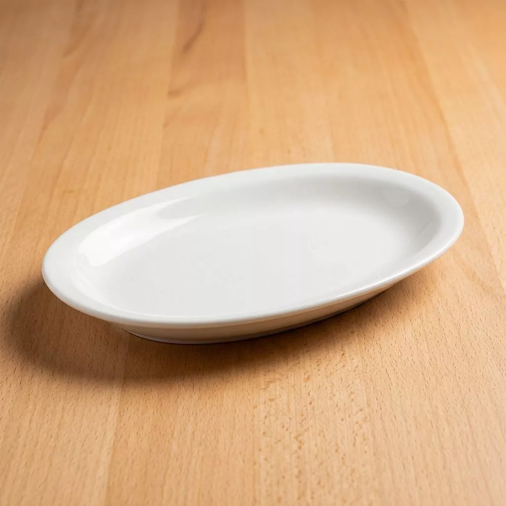 Gastro sültes tál, 29×17,5 cm, porcelán