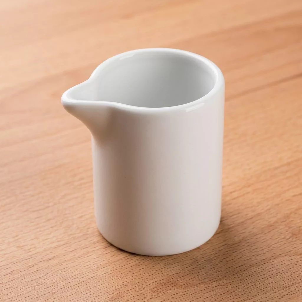 Gastro tejkiöntő, 80 ml, porcelán