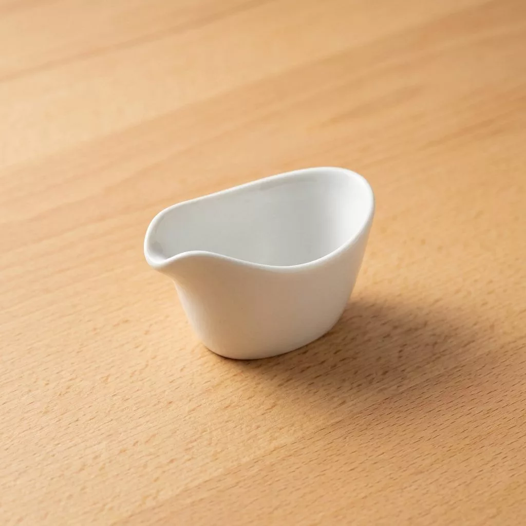 Gastro tejkiöntő, 60 ml, porcelán