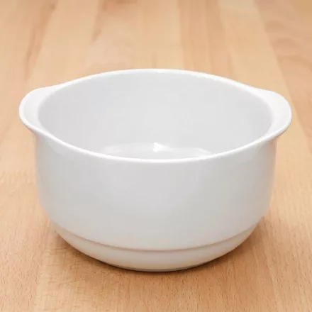 Levestál menza, 2 liter, super white, porcelán