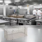 Olajsütő kosár 2×10 literes olajsütőhöz