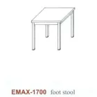 Rozsdamentes zsámoly, stokedli, Emax-1700, 1.4301-es anyagból 600×600×500