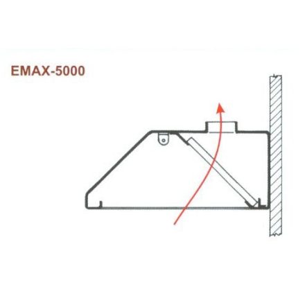 Elszívóernyő fali Emax-5000, 1600×1000×400