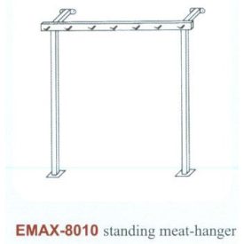   Rozsdamentes álló húsfogas Emax-8010, 6 fog/fm, 1200×500×1900