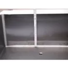 Melegentartó, vízfürdős, 4×GN 1/1 edényhez, elektromos, gördíthető NM-1240