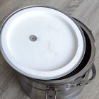 Badella, ételszállító, 15 liter, duplafalú, 30×32 cm, rozsdamentes