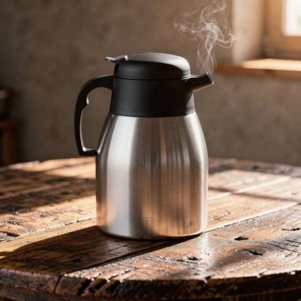 Termosz, 1,5 liter, inox