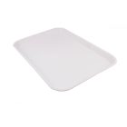Műanyag tálca, 51×37 cm, fehér
