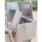 Billenőserpenyő, 120 L, elektromos üzem, kézi billentés, inox fenék, 400 V/18 kW, 1200x900x900