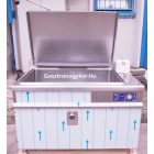 Gázüzemű főzőüst, 200 L, 25 kW, 1350×900×900