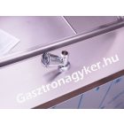 Gázüzemű főzőüst 150 L, 19 kW, 900×900×900