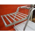 Gördíthető tárolóállvány egyetemes konyhagéphez, HGA-150, 2 kerékkel, edénytartó ráccsal 