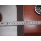 Húsdaráló, húsőrlő KF-605 segédgép, egyetemes konyhagéphez 240 kg/óra kapacitás, 3-5-8 mm tárcsa, 1 és 2 élű késsel