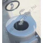 Burgonyakoptató, burgonyahámozó, 10-12 Kg/ciklus 200-300 kg/óra, 400 V/0,75 kW