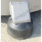 Burgonyakoptató, burgonyahámozó, 10-12 Kg/ciklus 200-300 kg/óra, 400 V/0,75 kW