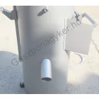 Burgonyakoptató, burgonyahámozó, 10-12 Kg/ciklus 200-300 kg/óra, 400 V/0,75 kW