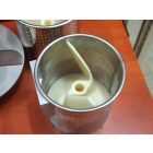 Passzírozó, szeletelő, kockázó, reszelő PSZK-150 segédgép, egyetemes konyhagéphez, 5 féle tárcsa,150-240 kg/óra