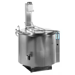Gázüzemű főzőüst 500 L, 48 kW, 1320×1350×1180
