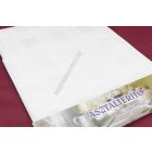 Abrosz 140×100 cm fehér damaszt