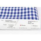 Abrosz 140×140 cm kék kockás