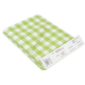 Abrosz 140×140 cm zöld kockás