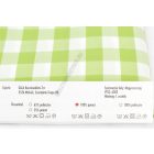 Abrosz 140×140 cm zöld kockás