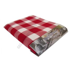 Abrosz 140×140 cm piros kockás