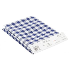 Abrosz 140×100 cm kék kockás