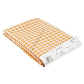 Abrosz 140×180 cm sárga kockás