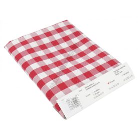 Abrosz 140×180 cm piros kockás